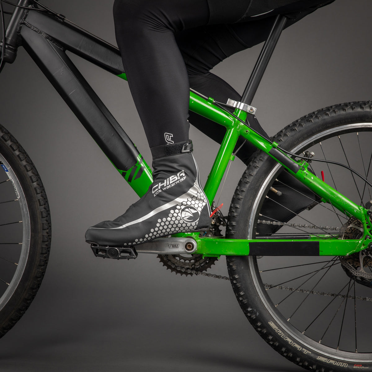Chiba MTB Winter Waterproof, Windproof & Breathable Overshoe in Black