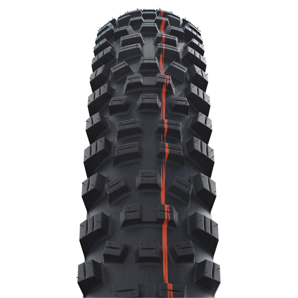 Schwalbe Hans Dampf Super Trail Soft Gravity Tle Tyre In Black/Bronze (Folding)