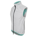 Funkier Windbloc Ladies Pro Gilet in White/Mint
