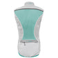 Funkier Windbloc Ladies Pro Gilet in White/Mint