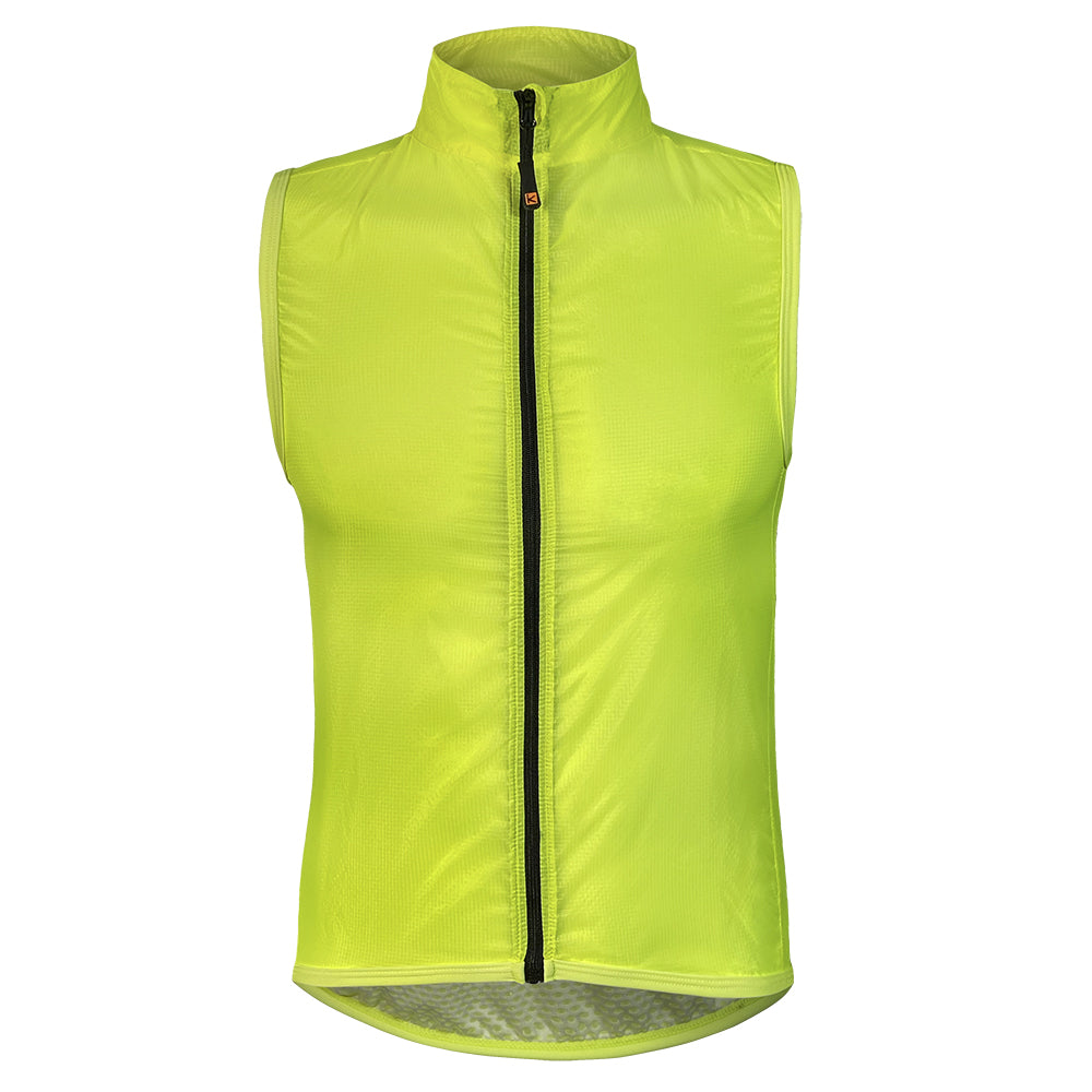 Funkier Windbreaker Gents Pro Gilet in Fluo Yellow