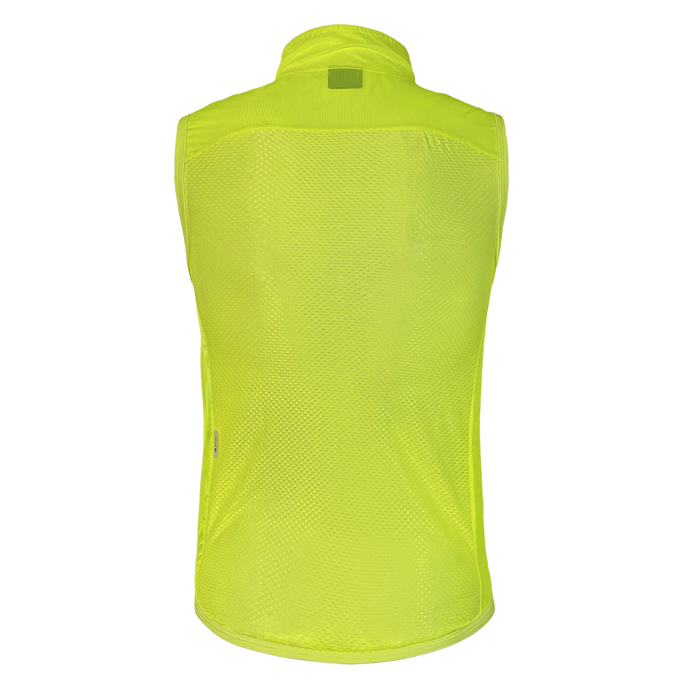 Funkier Windbreaker Gents Pro Gilet in Fluo Yellow