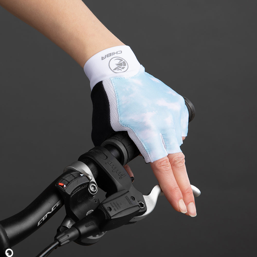 Chiba Lady Tie Dye Active-Line Mitt in Blue