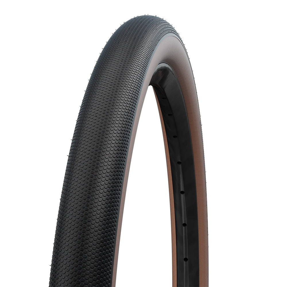 Schwalbe G-one Speed Performance Tle Tyre In Black/Bronze 27.5 X 2.00" (Folding)