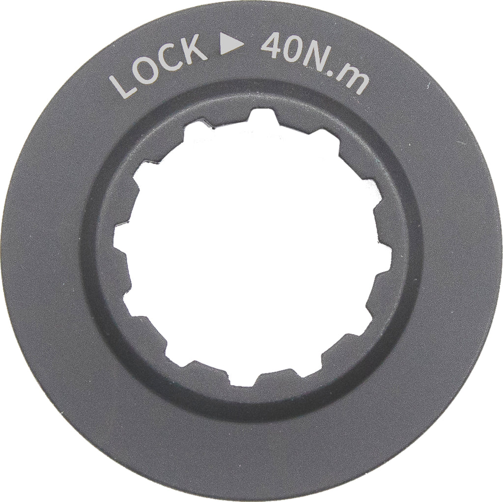 KranX Centre Lock Rotor Alloy Lock Ring for 12mm Thru Axle