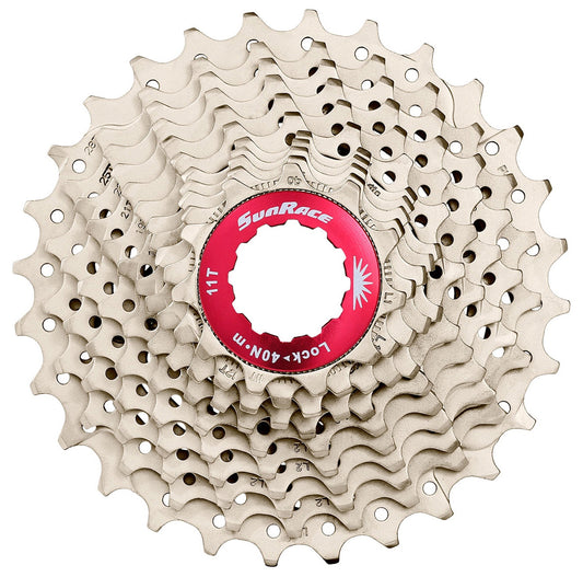 SunRace CSRX1 - 11 Speed Road Cassette 11-36T in Metallic