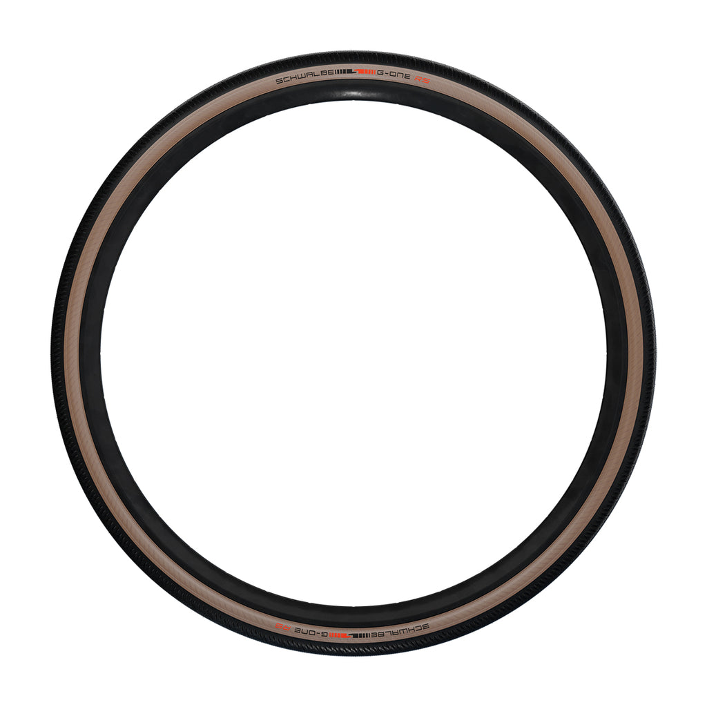 Schwalbe G-one Rs Super Race V-guard Evo Tle Tyre In Trans (Folding)