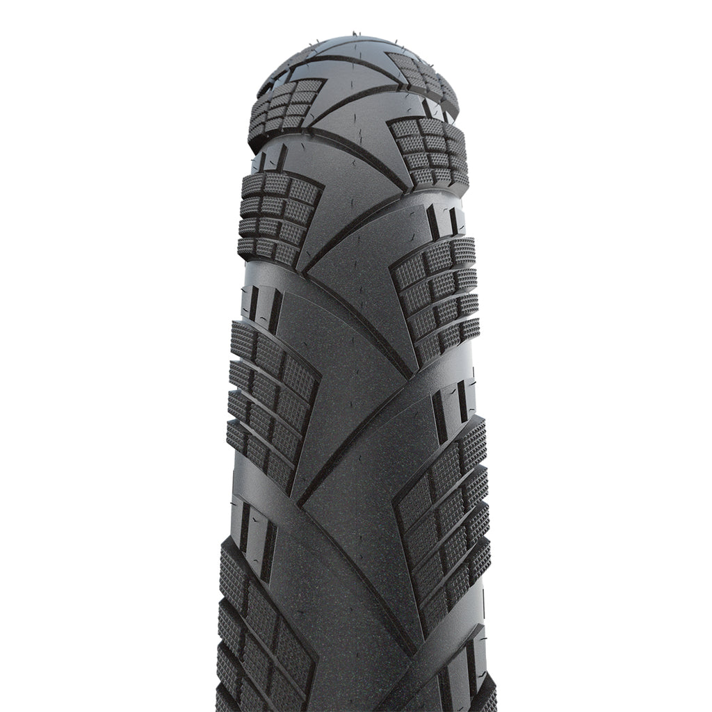 Schwalbe Marathon Efficiency Super Race V-guard Touring Tyre In Transparent/Reflex (Folding)