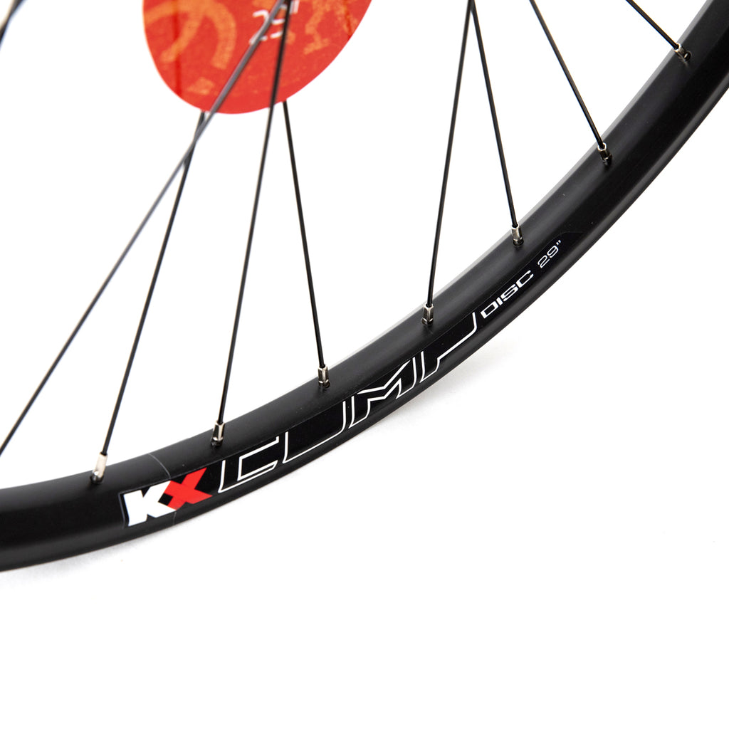 KX MTB 29" 29er Doublewall Q/R Cassette Wheel Disc Brake in Black (Rear)