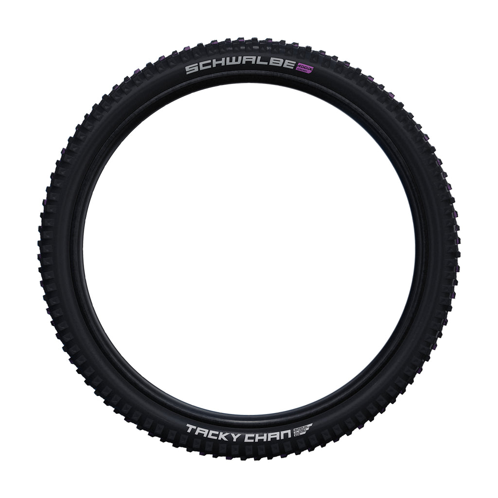 Schwalbe Tacky Chan Super Downhill Ultra-soft Tle Mtb Tyre In Black X 2.40" (Folding)