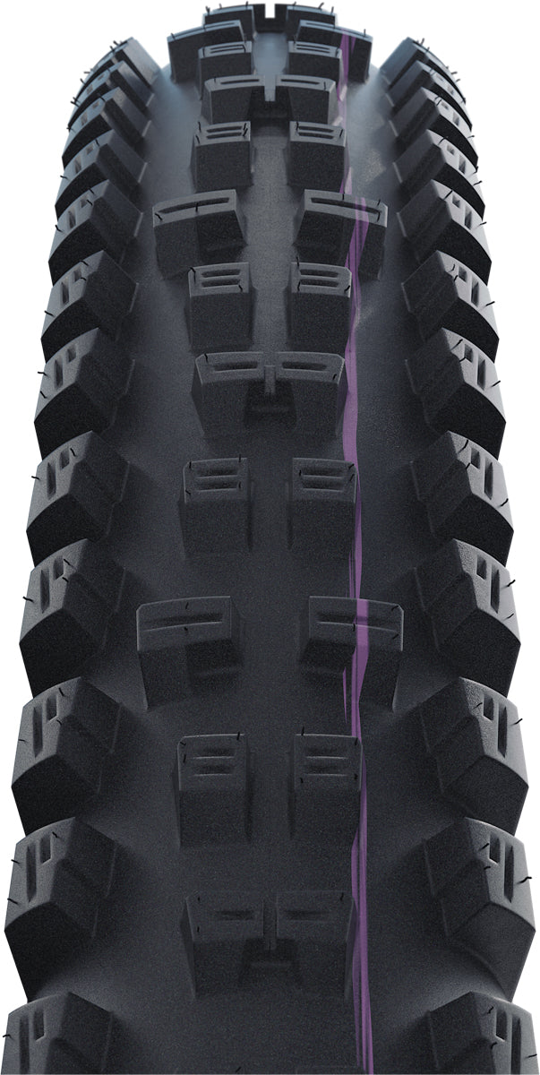 Schwalbe Tacky Chan Super Gravity Ultra-soft Tle Mtb Tyre In Black 29 X 2.40" (Folding)