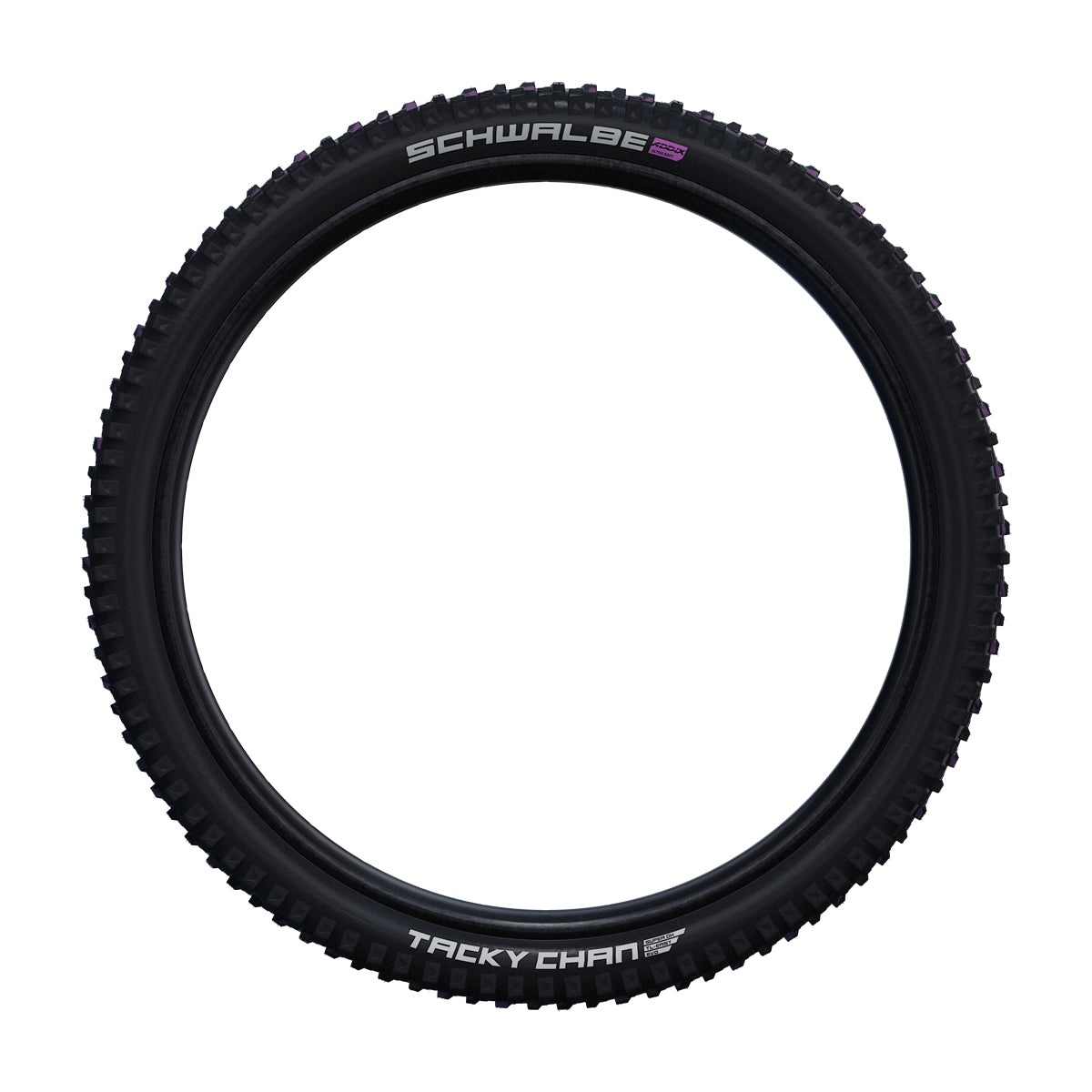 Schwalbe Tacky Chan Super Gravity Ultra-soft Tle Mtb Tyre In Black 29 X 2.40" (Folding)