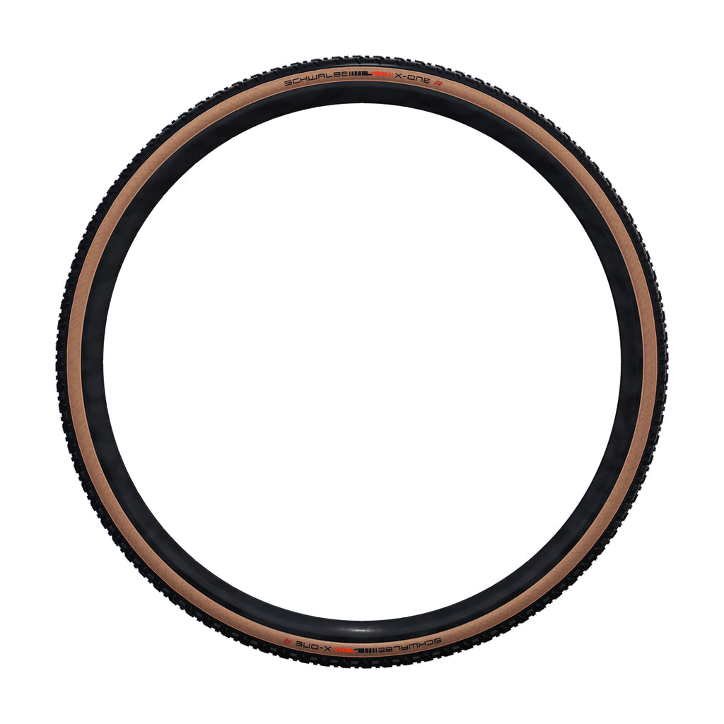 Schwalbe X-one R Super Race V-guard Tle Gravel/Cross Tyre In Black/Trans (Folding)