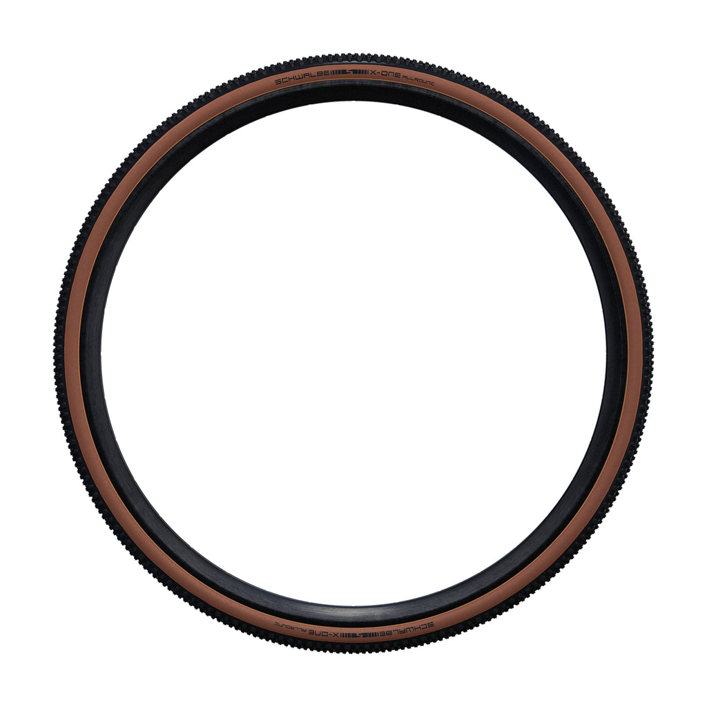 Schwalbe X-one Allround Raceguard Tle Gravel/Cross Tyre In Bronze 700 X 33mm (Folding)