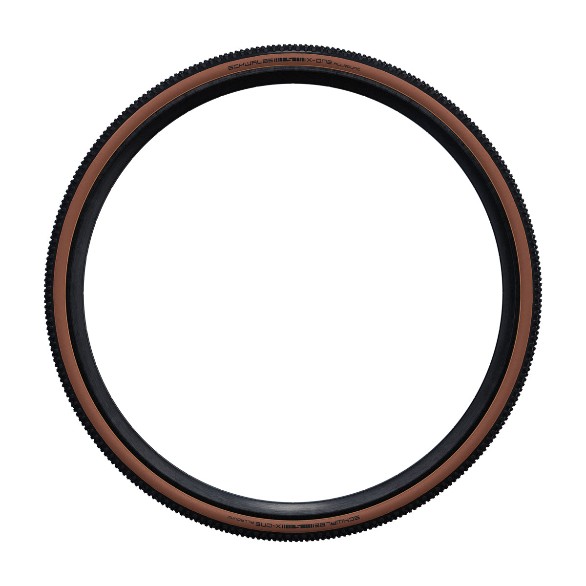 Schwalbe X-one Allround Raceguard Tle Gravel/Cross Tyre In Bronze 700 X 33mm (Folding)
