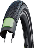 Schwalbe Green Marathon City/Touring Tyre In Black/Reflex (Wired)