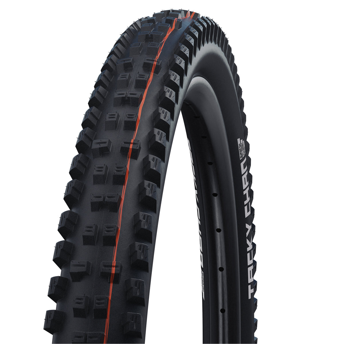 Schwalbe Tacky Chan Super Gravity Soft Tle Mtb Tyre In Black 27.5 X 2.40" (Folding)