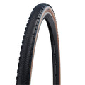 Schwalbe X-one Rs Super Race V-guard Tle Gravel Tyre In Trans 700 X 33mm (Folding)
