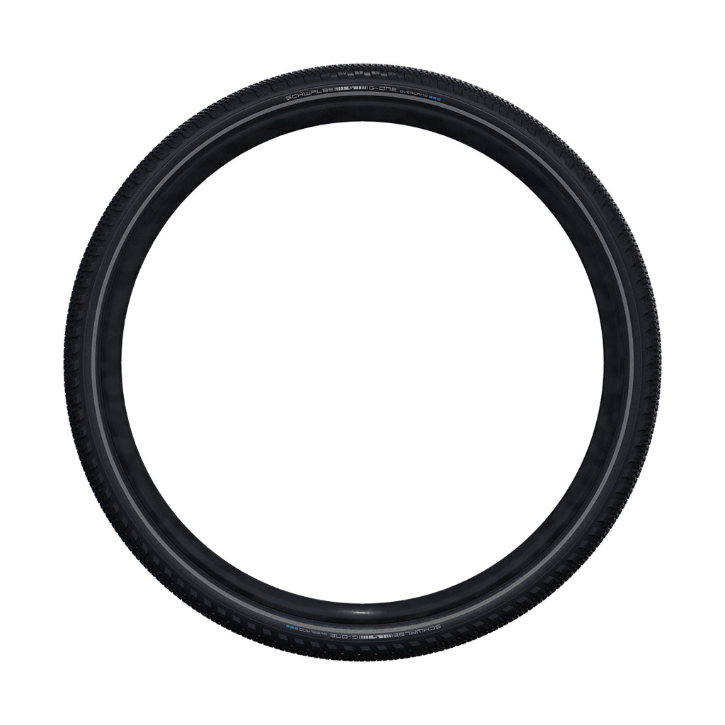 Schwalbe G-one Overland 365 4season Tle Gravel Tyre In Black/Reflex (Folding)