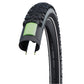 Schwalbe Smart Sam Plus Performance DD GreenGuard Tyre in Black/Reflex (Wired)