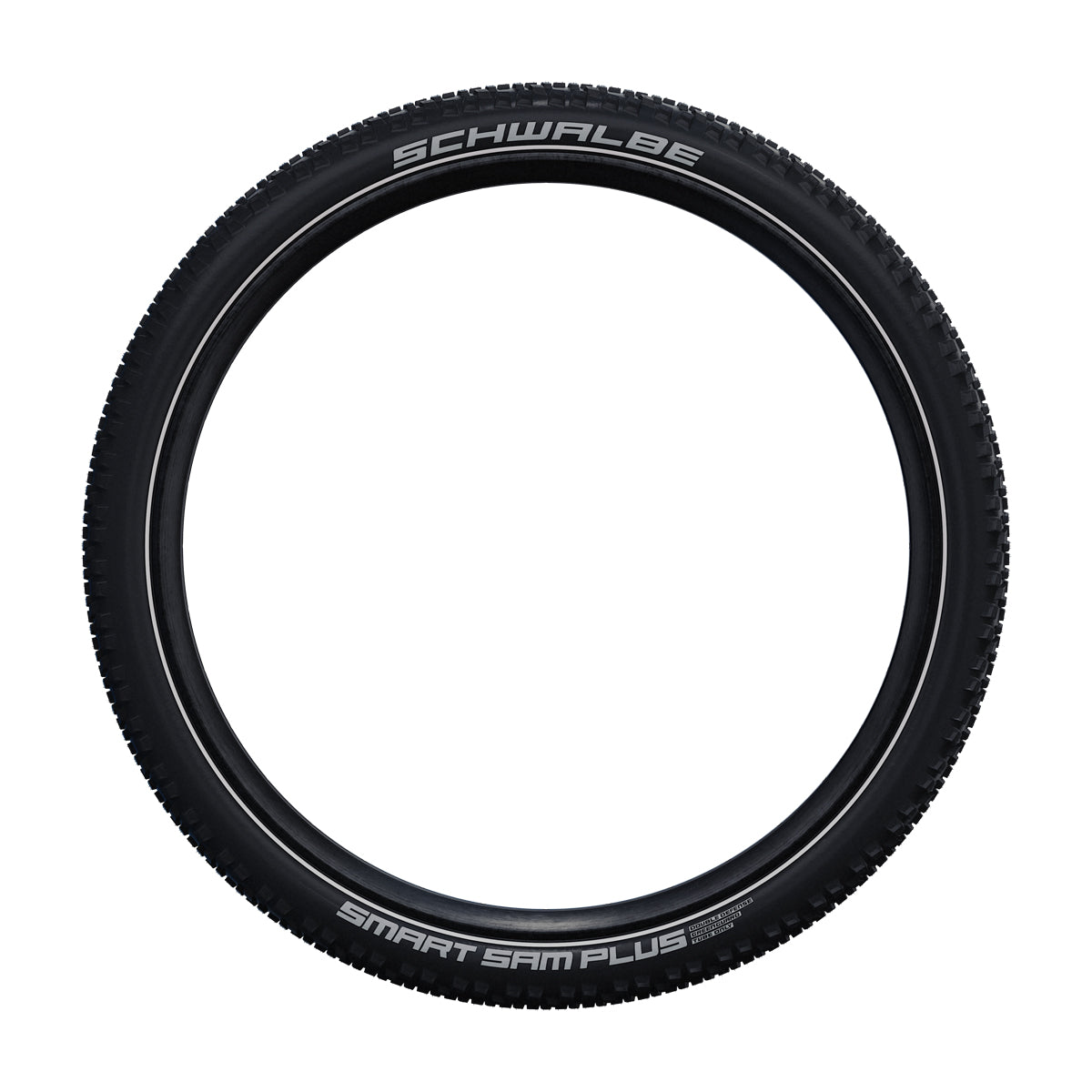 Schwalbe Smart Sam Plus Performance DD GreenGuard Tyre in Black/Reflex (Wired)