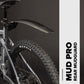 Polisport Mud Pro 26", 27.5", 29" Rear Mudguard in Black