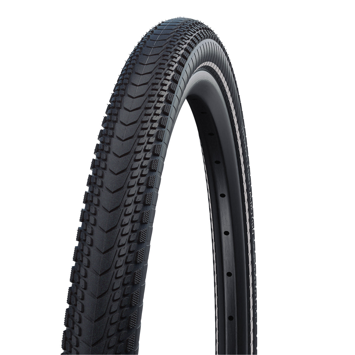 Schwalbe Marathon Almotion V-Guard Touring Tyre in Black/Reflex (Folding)