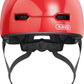 ABUS Skurb Kids Skate Helmet in Shiny Red