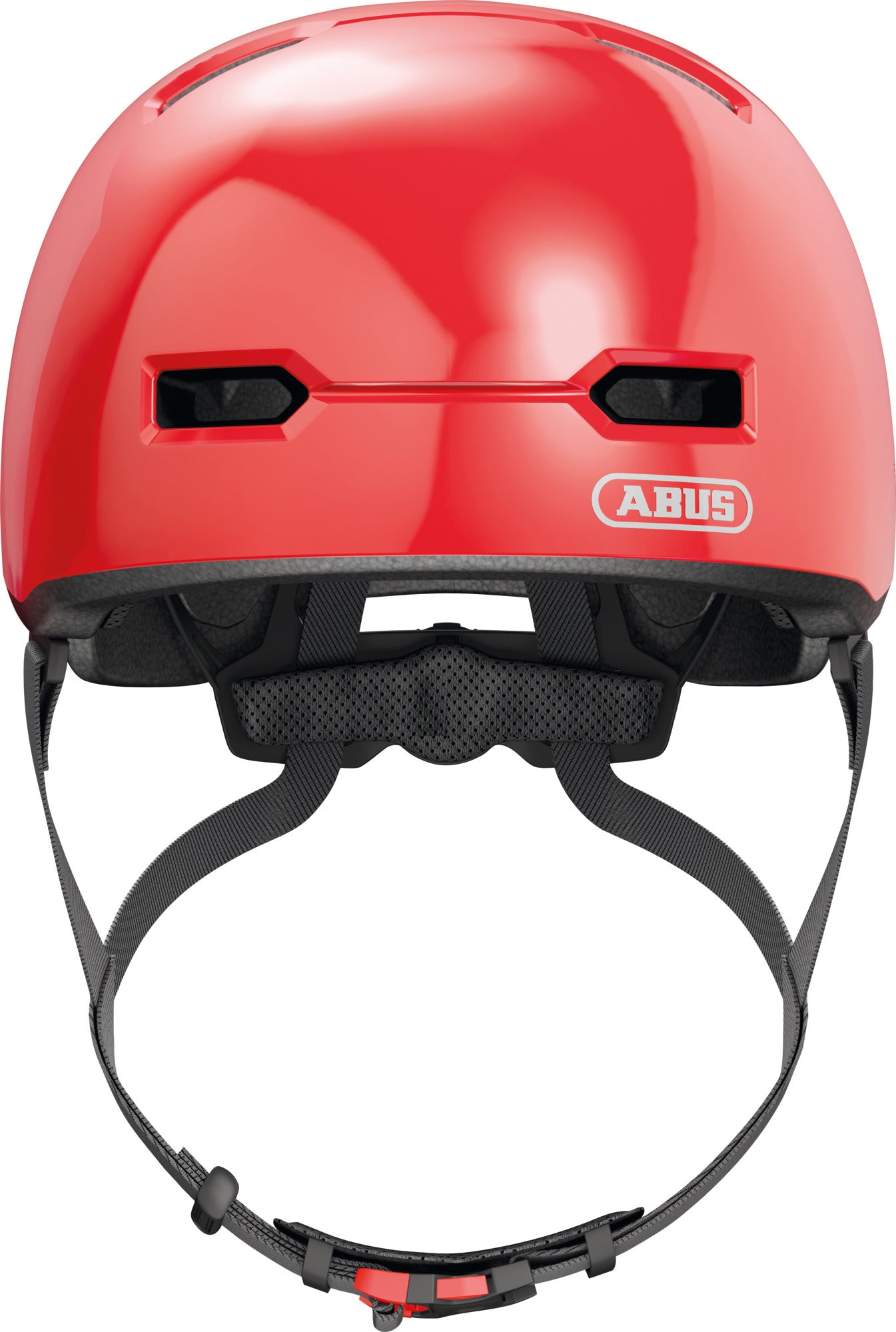 ABUS Skurb Kids Skate Helmet in Shiny Red