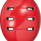 ABUS Skurb Kids Skate Helmet in Shiny Red