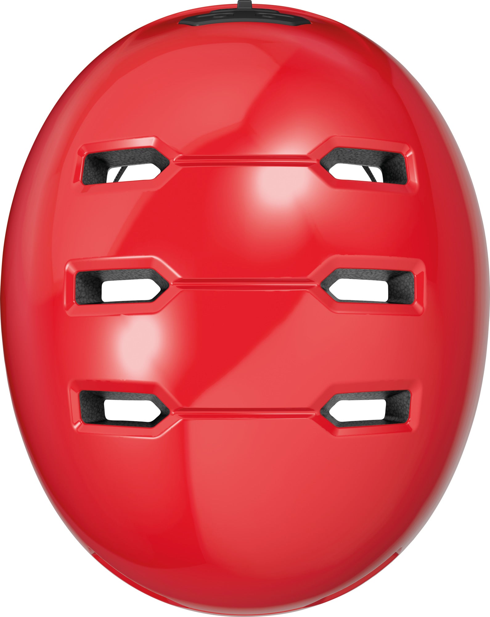 ABUS Skurb Kids Skate Helmet in Shiny Red