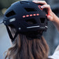ABUS Hyban 2.0 LED Urban Helmet in Signal Black