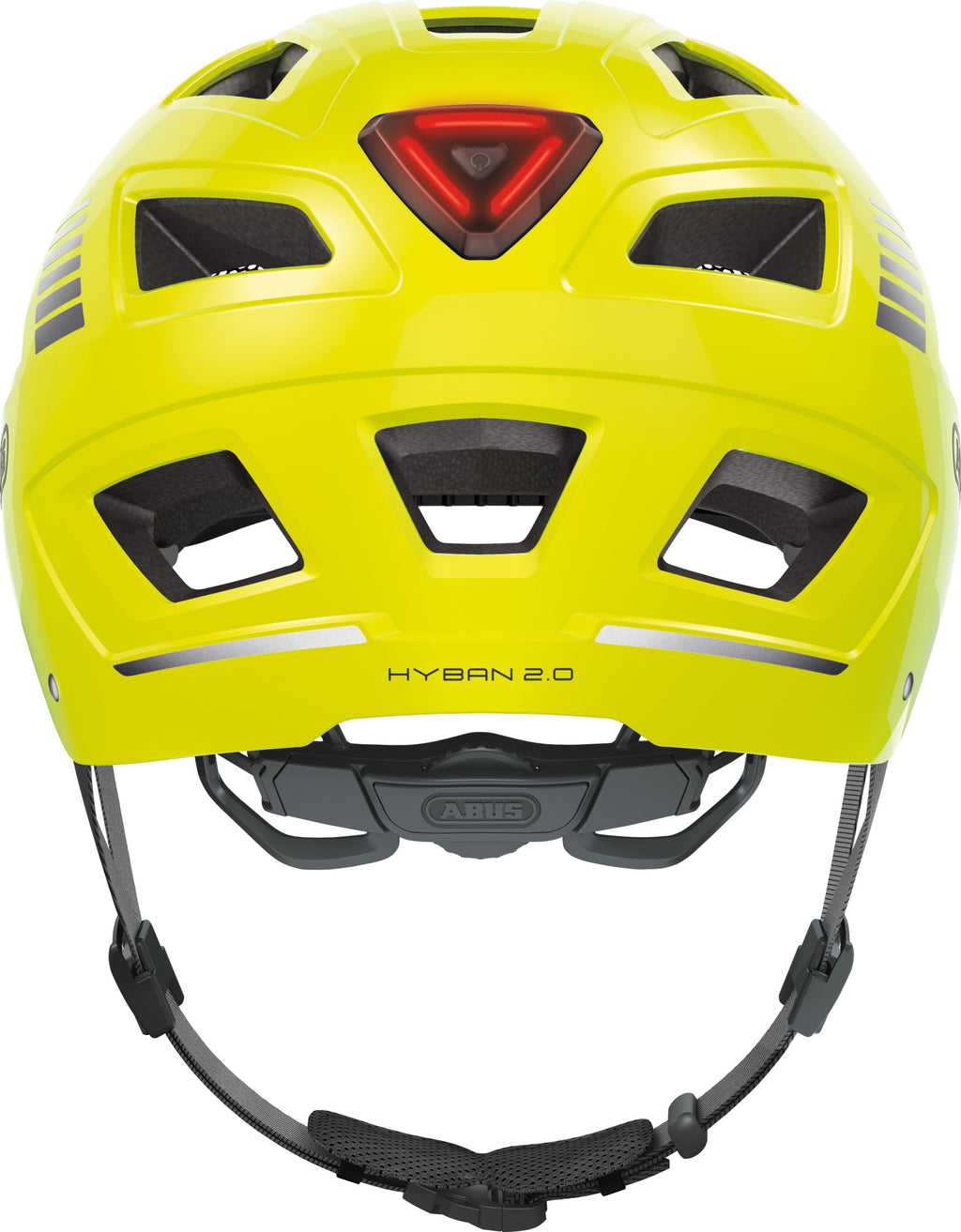 ABUS Hyban 2.0 Urban Helmet in Signal Yellow