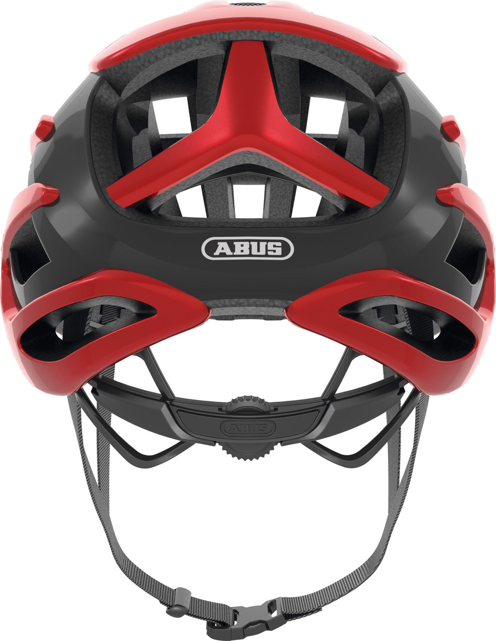 ABUS AirBreaker Road Elite Helmet in Performance Red (Made in Italy)