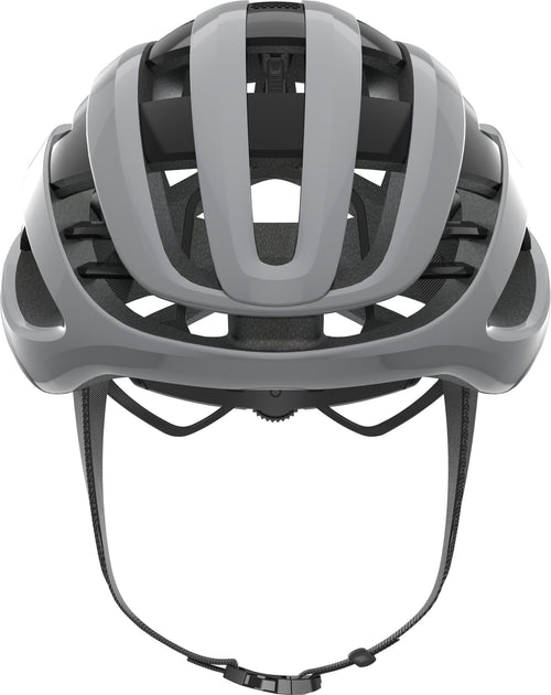 ABUS AirBreaker Road Elite Helmet in Race Grey (Made in Italy)