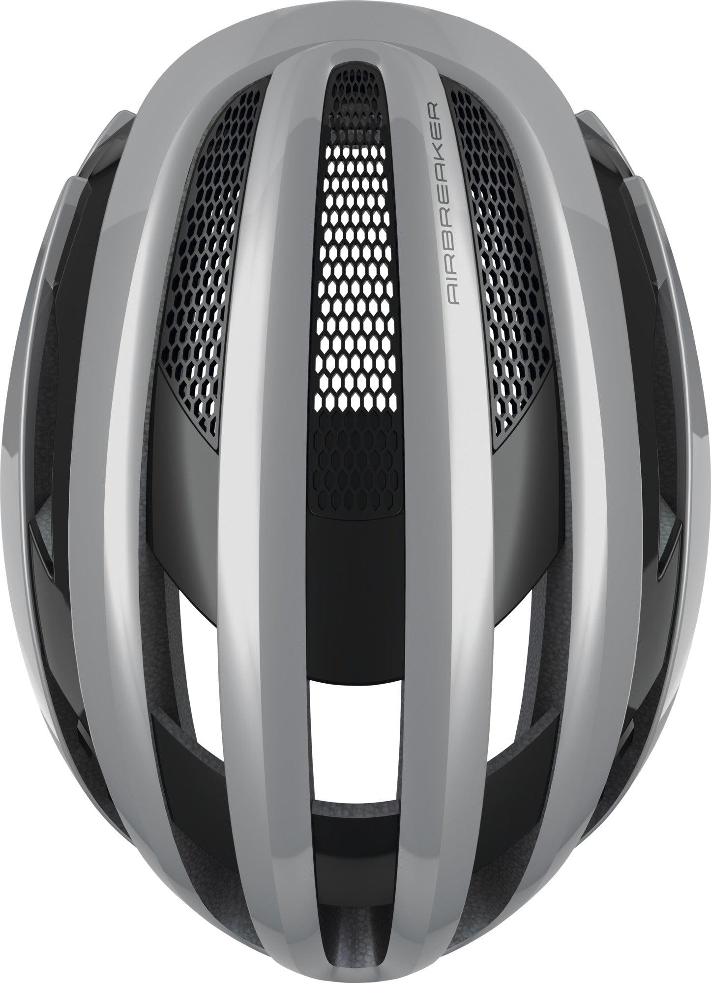 ABUS AirBreaker Road Elite Helmet in Race Grey (Made in Italy)