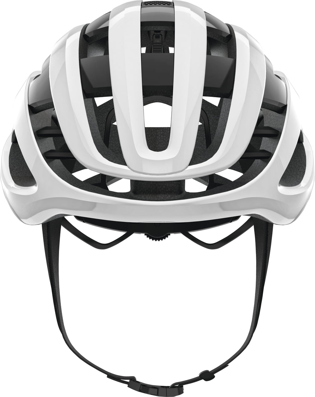 ABUS AirBreaker Road Elite Helmet in Polar White (Made in Italy)