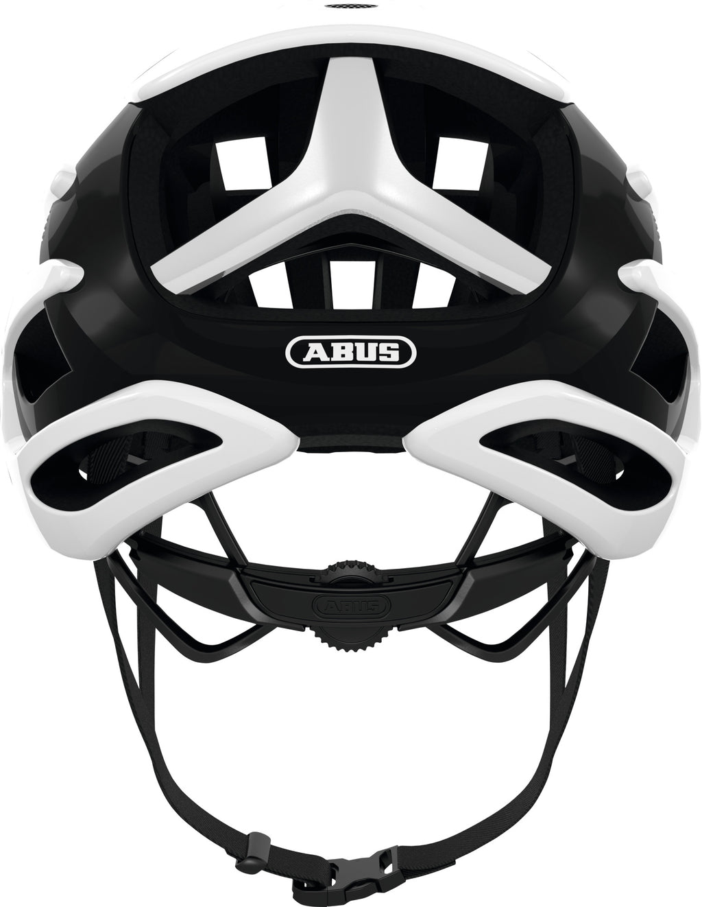 ABUS AirBreaker Road Elite Helmet in Polar White (Made in Italy)