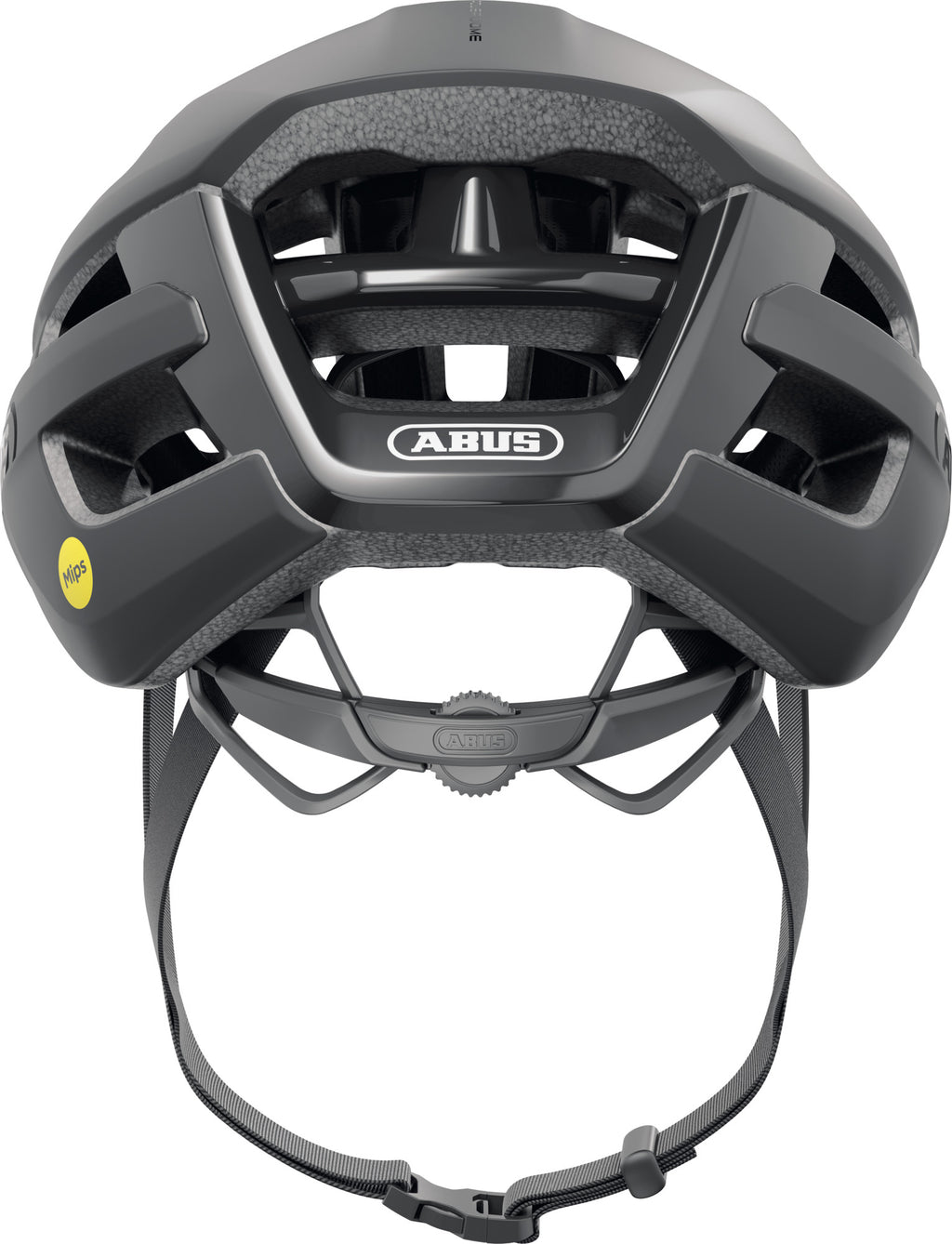ABUS Powerdome MIPS Road Helmet in Velvet Black (Made in Italy)