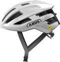 ABUS Powerdome MIPS Road Helmet in Shiny White (Made in Italy)
