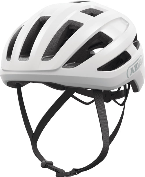 ABUS Powerdome Road Helmet in Polar White (Made in Italy)