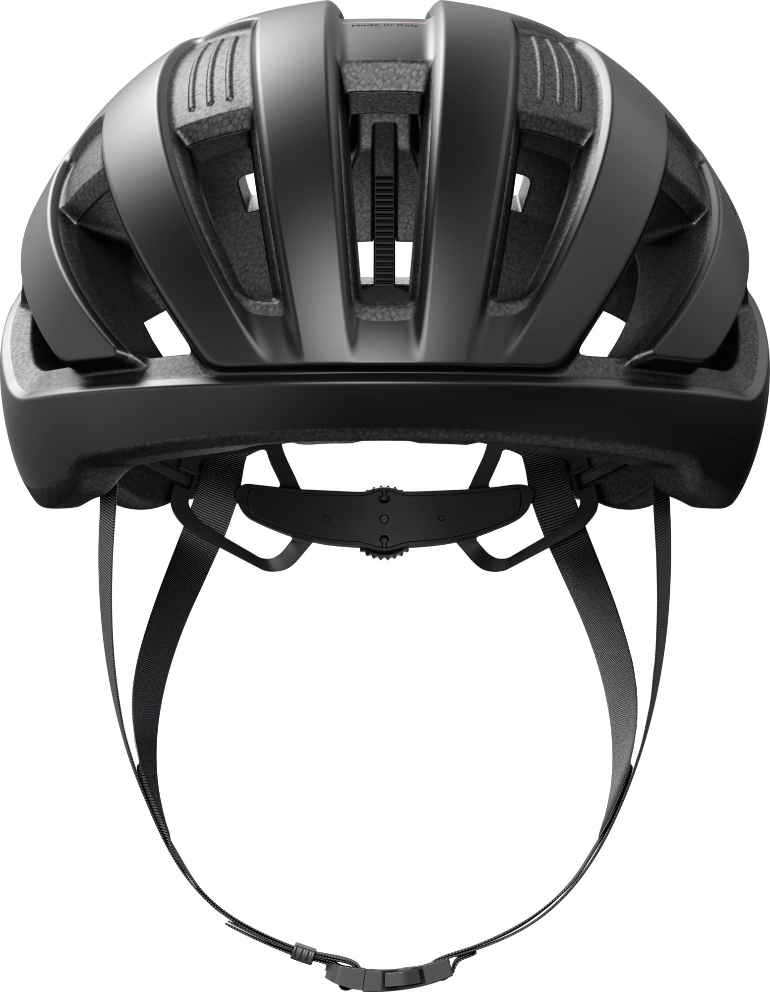 ABUS Wingback Road Helmet in Velvet Black (Made in Italy)