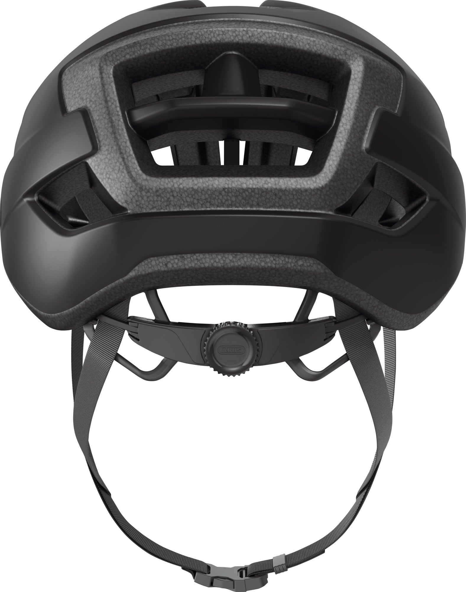 ABUS Wingback Road Helmet in Velvet Black (Made in Italy)