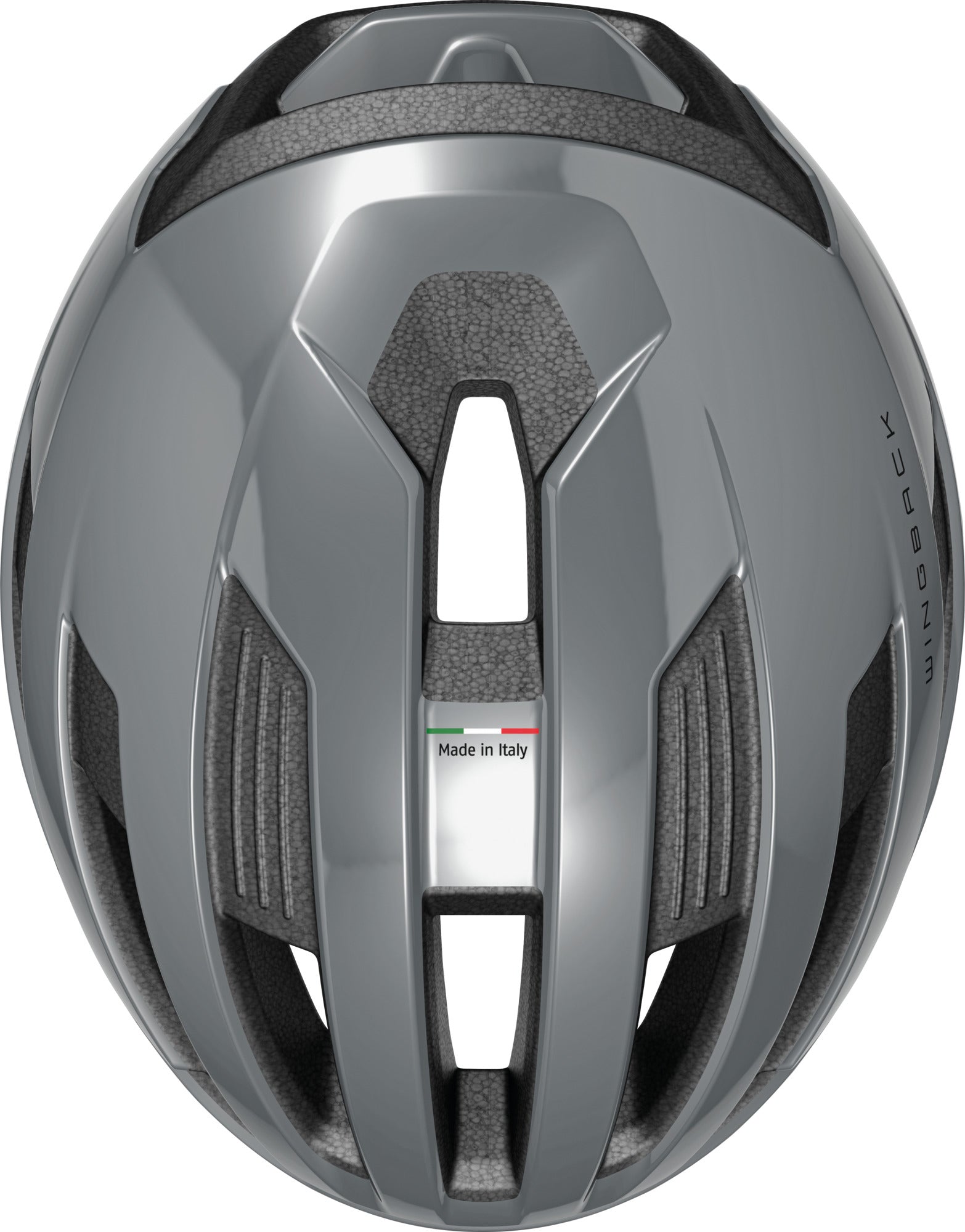ABUS Wingback Road Helmet in Race Grey (Made in Italy)