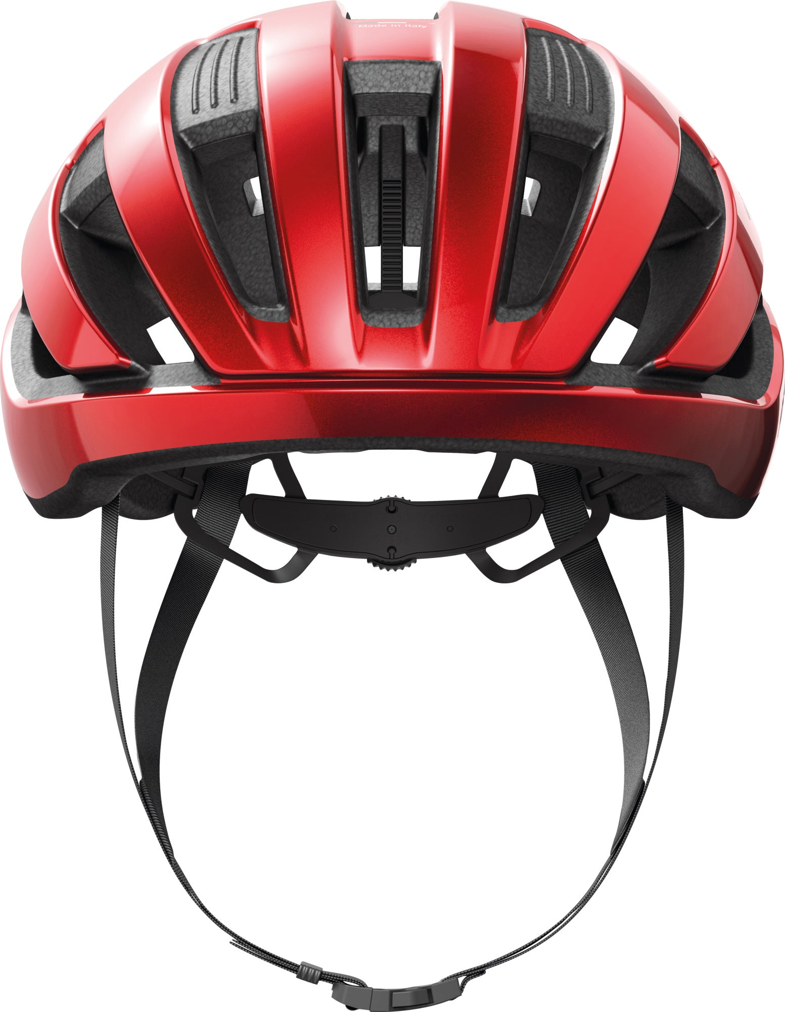 ABUS Wingback Road Helmet in Performance Red (Made in Italy)