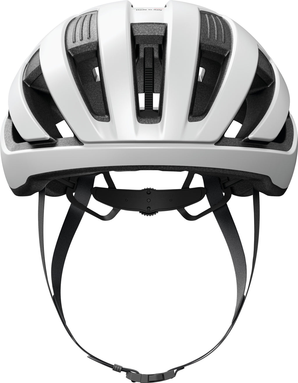 ABUS Wingback Road Helmet in Polar White (Made in Italy)