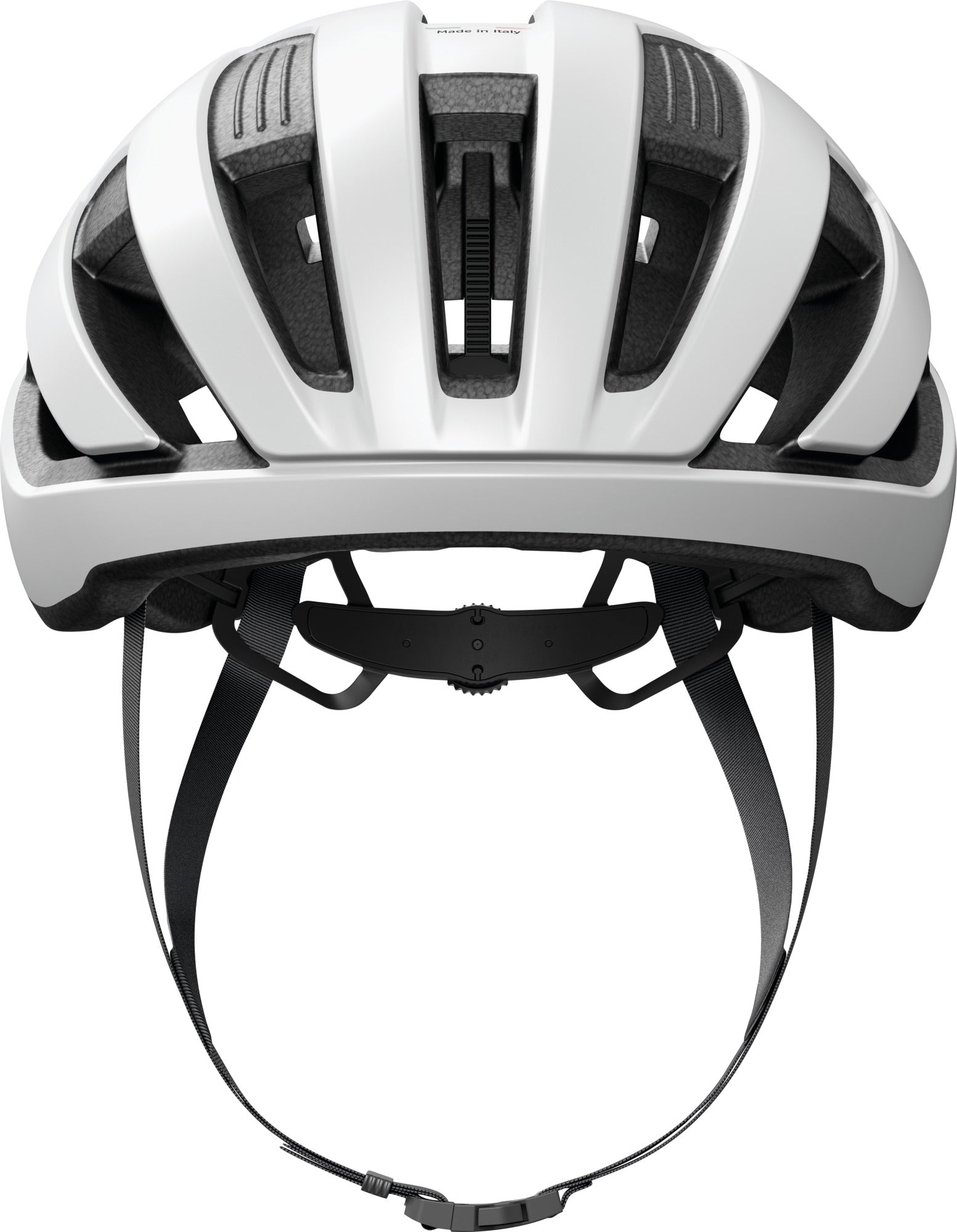ABUS Wingback Road Helmet in Polar White (Made in Italy)