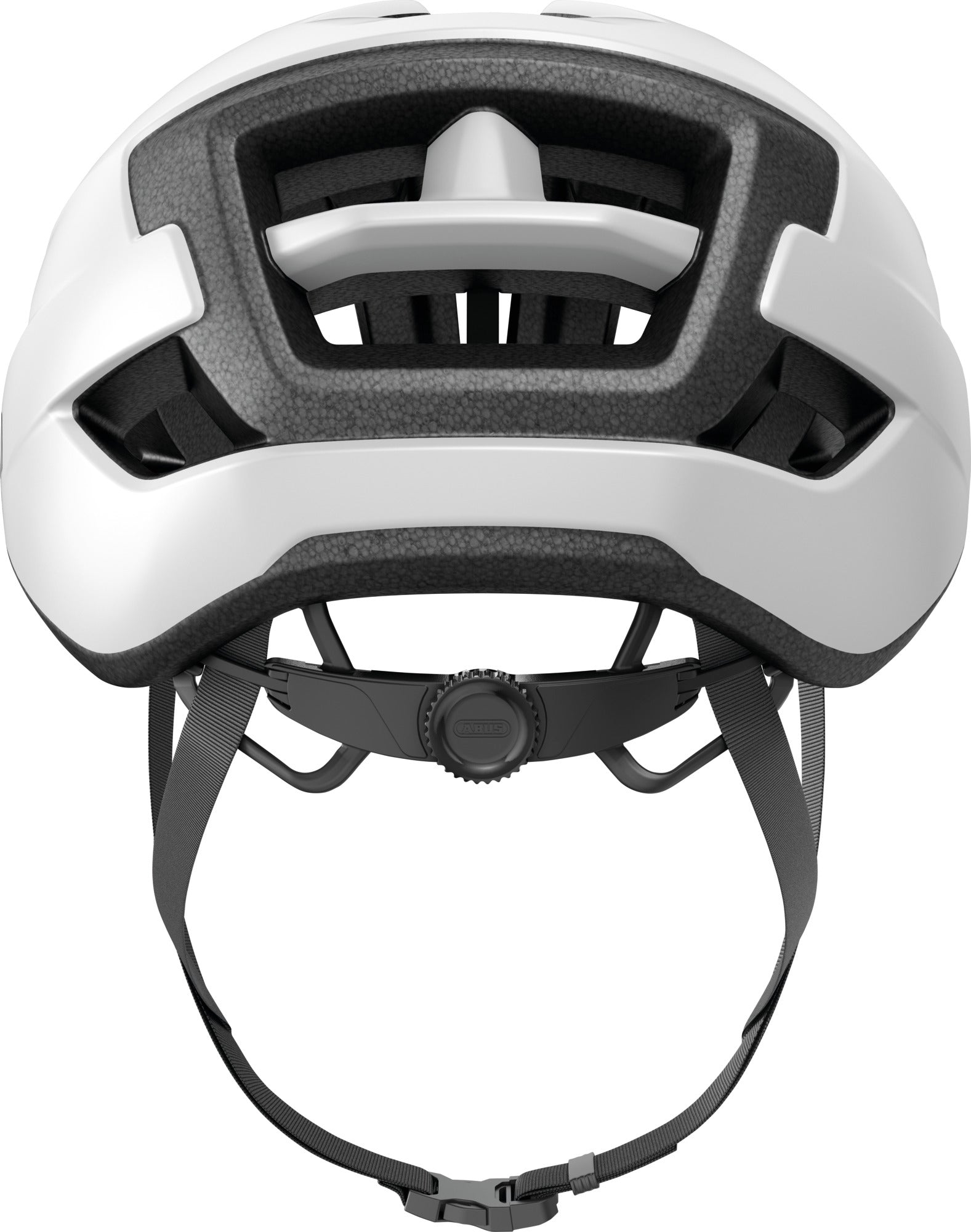 ABUS Wingback Road Helmet in Polar White (Made in Italy)