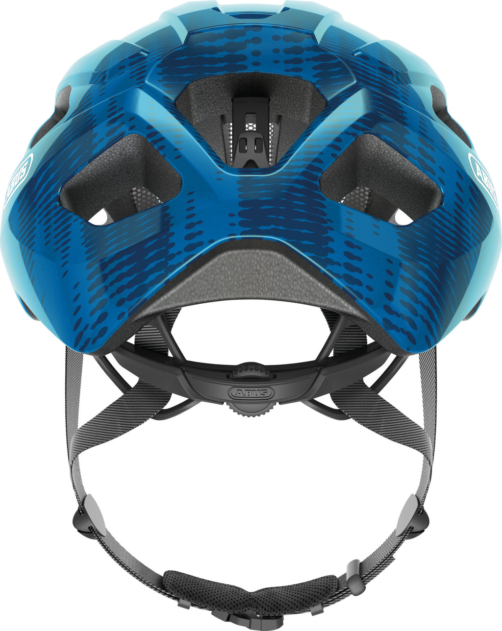 ABUS Macator Road Helmet in Steel Blue