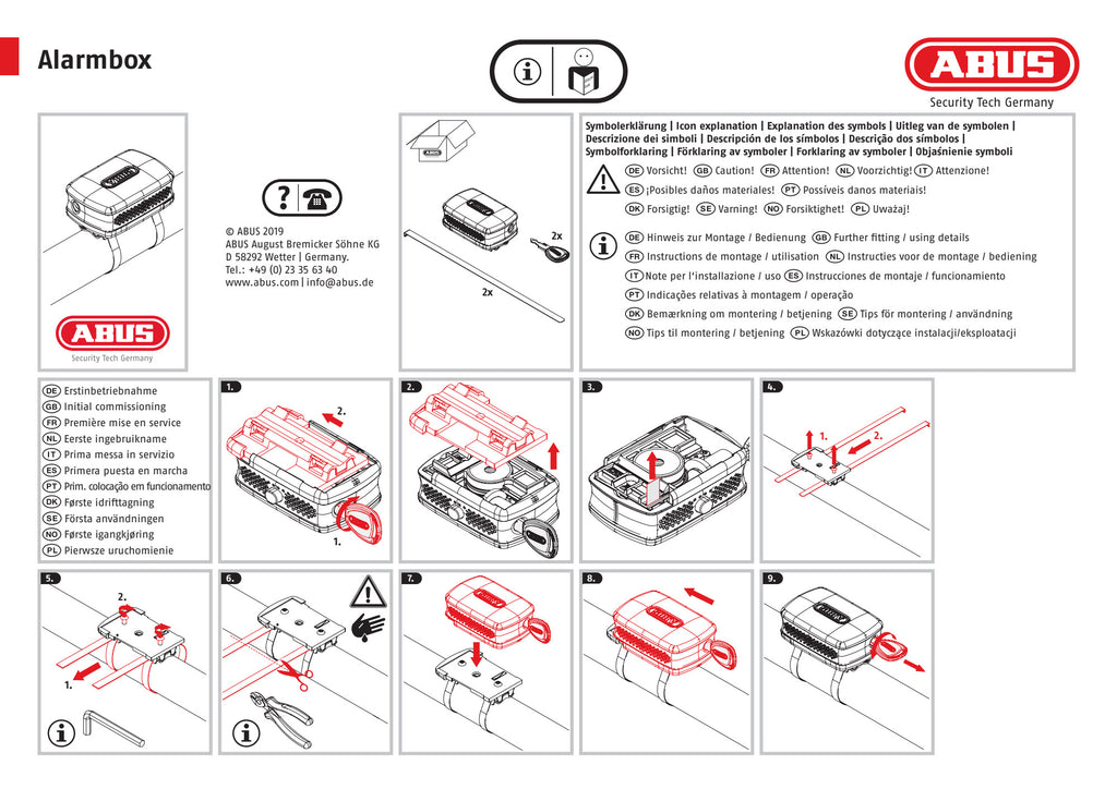 ABUS Alarmbox 2.0 Mobile Alarm System